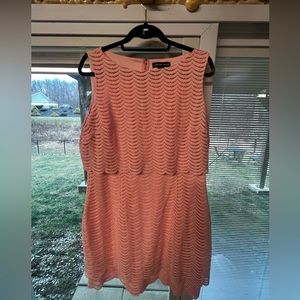 Pink Mini Layered Dress